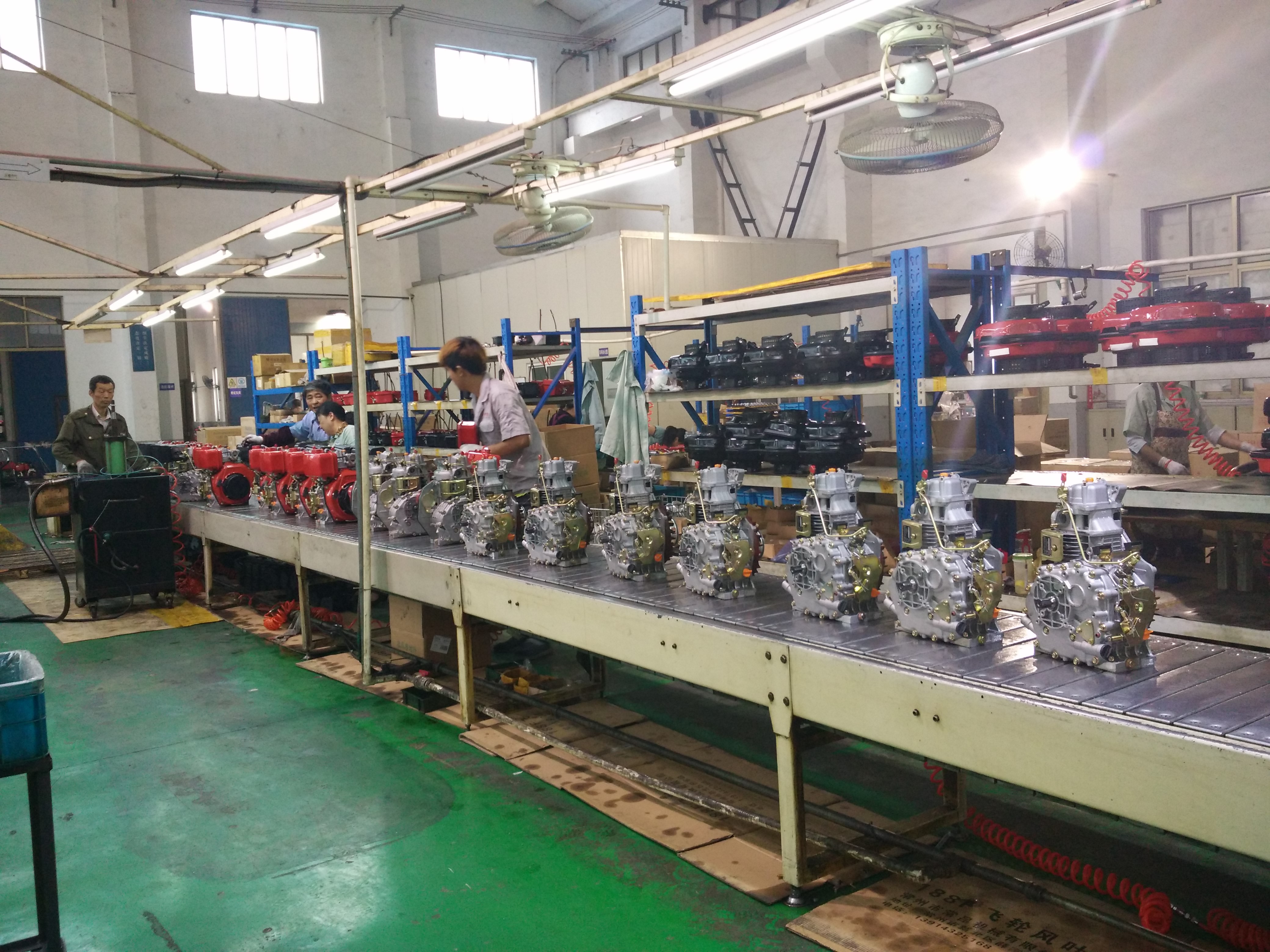 Wuxi Kaiao Power Machinery Co.,Ltd. linha de produção da fábrica