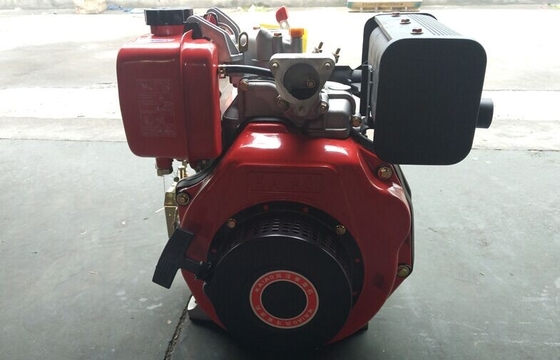 o ar do acionador de partida elétrico de 3000rpm 3.45kw refrigerou o motor diesel, motores diesel do único cilindro