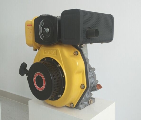 Motor diesel pequeno 1500rpm do cilindro 3.68kva um profissional com acionador de partida da coice