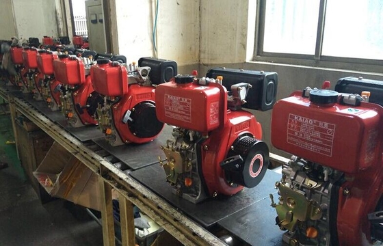 Consumo de combustível diesel do motor KA192FE do cilindro do profissional um baixo
