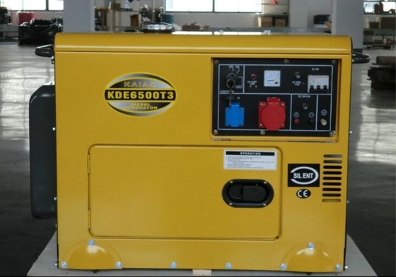 5kva geradores diesel running silenciosos, gerador diesel à prova de som para a casa