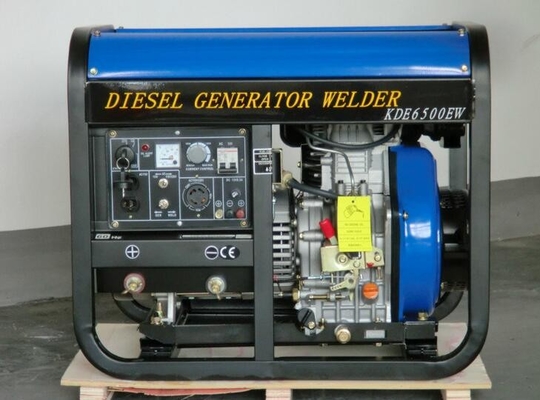 soldador diesel do gerador de 2.2kva 3600rmp, máquina de soldadura KDE6500EW do motor-gerador