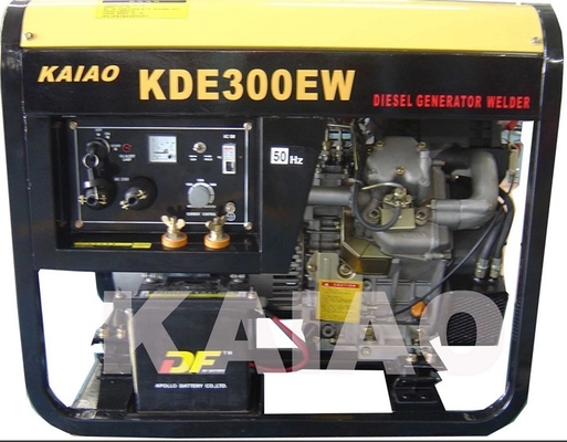 Gerador diesel monofásico do soldador da fase 3kva, grupo de gerador portátil da soldadura