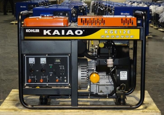 Gerador posto do gás pequeno da fase monofásica, gerador do apoio da gasolina 11KVA