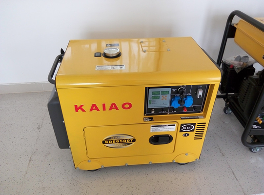 gerador 5000W alternativo diesel pequeno residencial com placa de painel de Digitas
