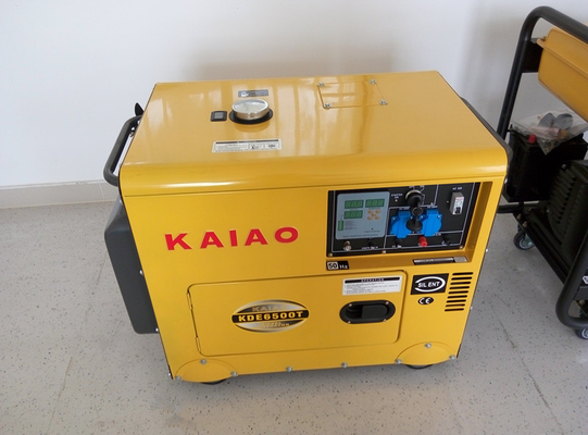 gerador 5000W alternativo diesel pequeno residencial com placa de painel de Digitas