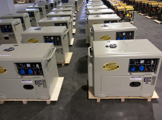 1 fase gerador diesel de 6000 watts, geradores alternativos diesel para a casa