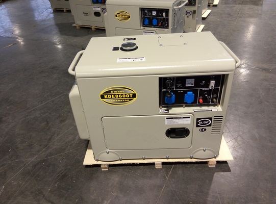 1 fase gerador diesel de 6000 watts, geradores alternativos diesel para a casa