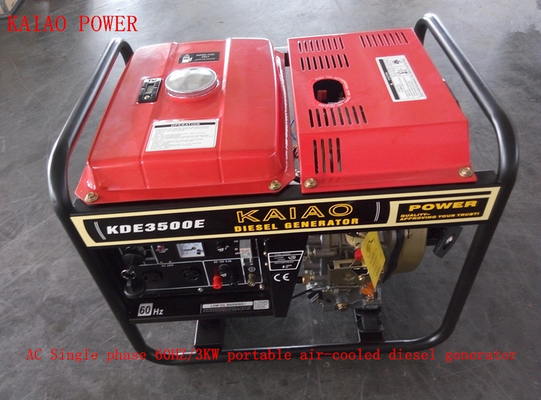 diesel pequeno do gerador do soldador de 220V 230V 3000W com placa de painel ordinária