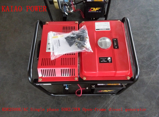 diesel pequeno do gerador do soldador de 220V 230V 3000W com placa de painel ordinária