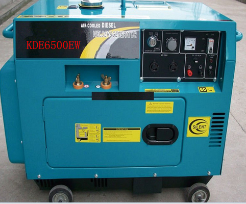 160A - 180A sistema elétrico diesel pequeno quieto super do começo dos geradores 2KW/começo da mão