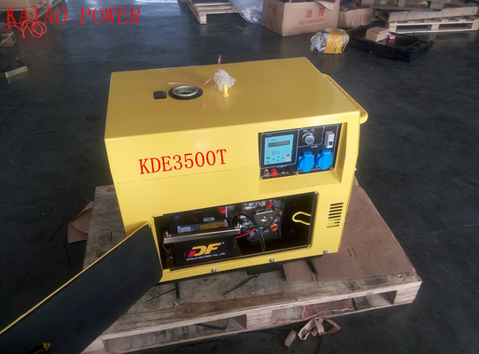 3KW gerador diesel silencioso pequeno, geradores diesel à espera para a casa