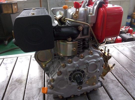 motor diesel de refrigeração ar do deslocamento 0.247L com começo da coice/sistema bonde de Satrt