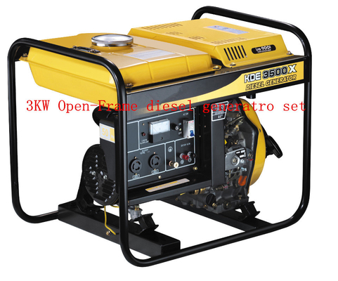 220 / sistema de alarme de refrigeração ar do óleo dos geradores diesel do quadro 230V aberto baixo