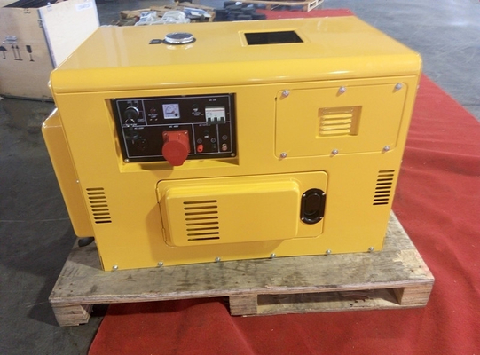 KDE12T 8KW gerador de diesel em miniatura portátil, gerador de motor a diesel com arranque elétrico
