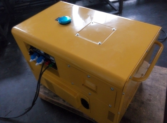 KDE12T 8KW gerador de diesel em miniatura portátil, gerador de motor a diesel com arranque elétrico