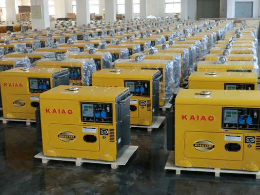 Gerador 3KW diesel silencioso portátil com tensão constante Auto-entusiasmado do AVR
