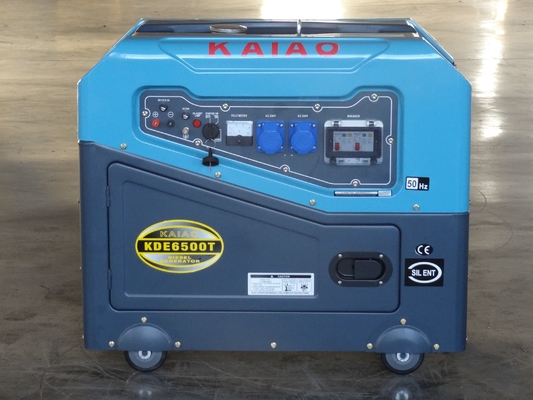 Tipo silencioso super gerador diesel do começo chave com AVR para o hospital/escola