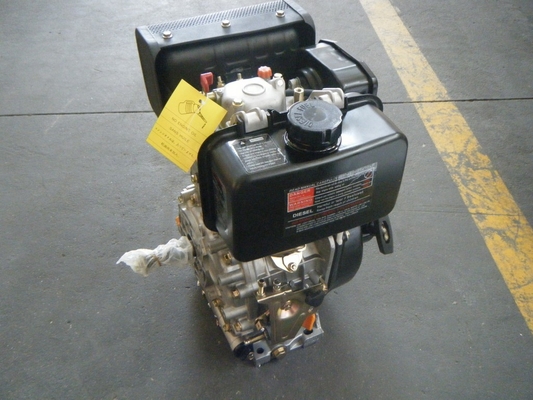 motor diesel pequeno do acionador de partida manual de 4kva 3600rpm, único motor do fuzileiro naval do cilindro
