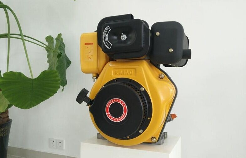 motores diesel de refrigeração ar de 2.5kw KA170F, motores diesel pequenos para barcos/rebentos