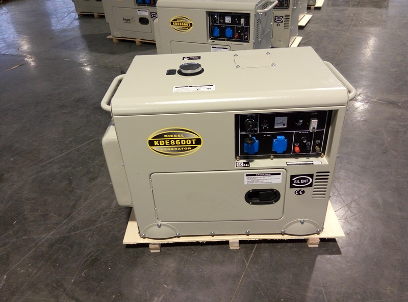 1 fase gerador diesel de 6000 watts, geradores alternativos diesel para a casa