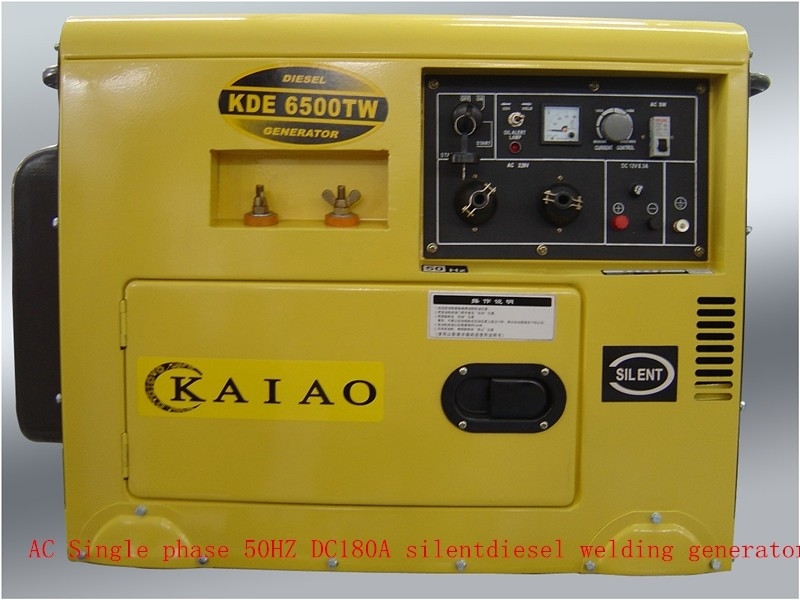 160A - 180A sistema elétrico diesel pequeno quieto super do começo dos geradores 2KW/começo da mão