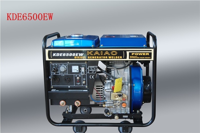 Do gerador diesel 2KW do soldador do quadro aberto de DC180A fase monofásica da C.A. para a casa
