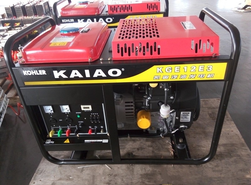 12.5KVA grupo de gerador trifásico da gasolina da C.A. Kohler com velocidade 3000/3600rpm