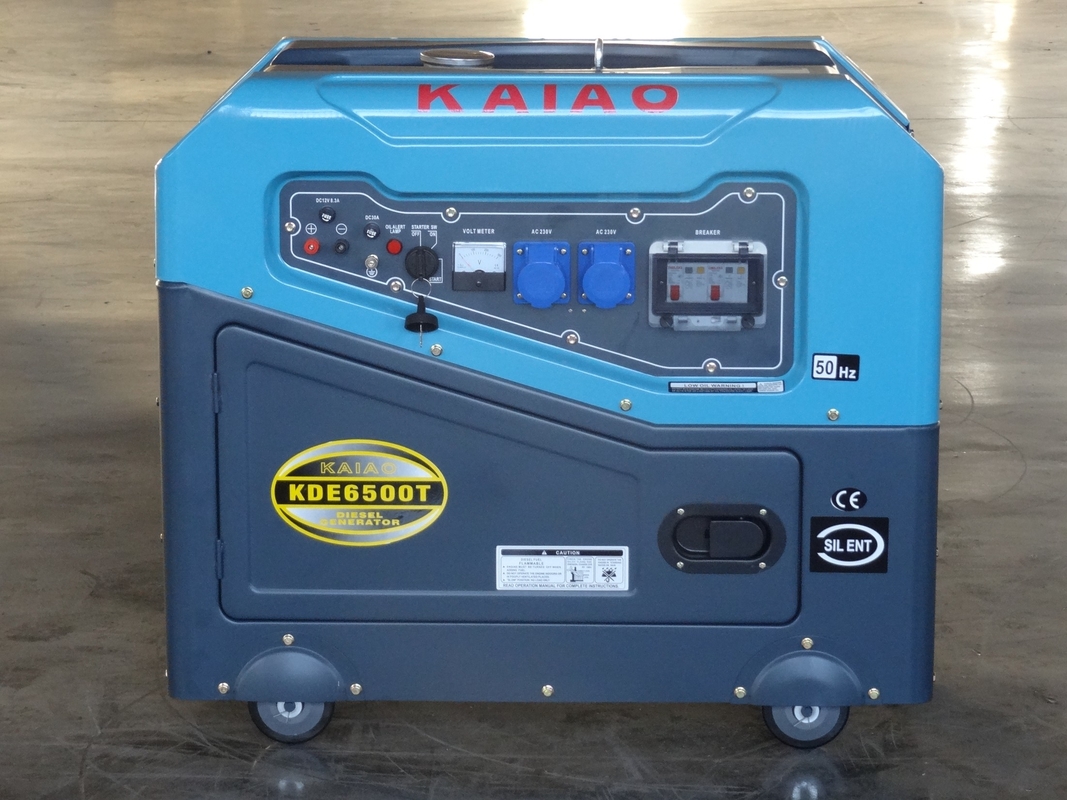 Tipo silencioso super gerador diesel do começo chave com AVR para o hospital/escola